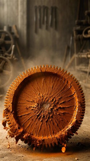 “Watch Rust Take Over Metal in Seconds | Mesmerizing Time-Lapse Decay”