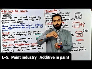 L-5. Paint industry | Additive in paint