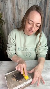 7.2K views · 212 reactions | This bison seems to be emerging right from the wood block! I love how this simple project turned out. Check comments for more info. #craft #craftvideos #bison #primitive #rustic #diy #diycrafts #decoupage | A Rustic Stitch | Facebook