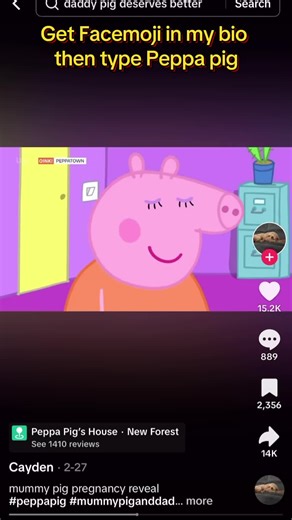 Get Facemoji in my bio and then type peppa pig to see the hidden effect #peppapig #peppapigedit #mummypig #viral #trending #fyp #fy #trend #foryou #tiktok