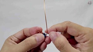 Making stunning spiral seashell pendant | Easy wire jewelry tutorial 1121