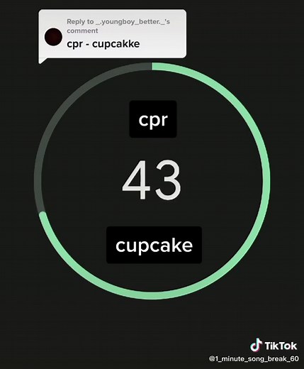 One minute song breaks on TikTok