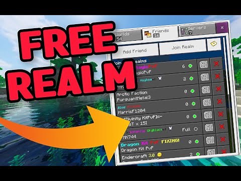 JOIN MY FREE MINECRAFT REALM *1.20* 2024 (MCPE, PS5, XBOX,PC)