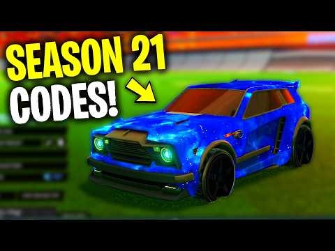 Rocket League NEW SEASON 21 Codes!