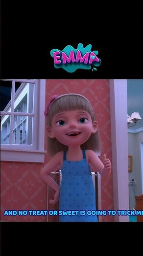 Knock Knock Halloween Monsters #shorts Emma Halloween Kids Songs