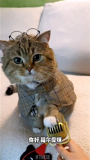 The cat looked very beautiful