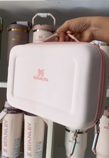 Mini Lunch Box en Color Rosa Cuarzo para Niños