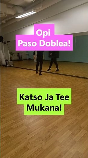 Opi Paso Doble 💃🔥 | Katso ja tanssi mukana #shorts