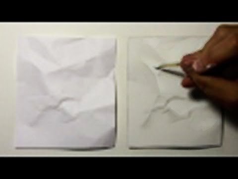 Realism Challenge #1: Crumpled Paper