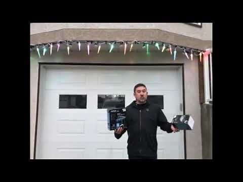 NOMA Advanced Smart Voice Command Icicle Lights video review by Chis