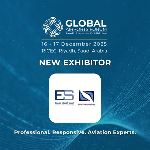 We are pleased to welcome ESNAD ALSHABAKAH COMPANY (NSCO)—a trusted Saudi aviation service provider committed to reliable, efficient, and high-quality support for airports and operators. Meet them at Stand 3265 to learn more about their services.  RICEC, Riyadh, Saudi Arabia  16–17 December 2025  Visitor Entry Free  Register now: https://tinyurl.com/mststr3f #NSCO #AviationServices #AviationSupport #SaudiAviation #GAF2025 #GlobalAirportsForum | Global Airports Forum | Facebook