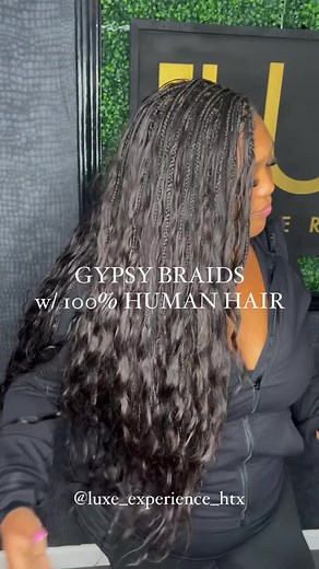 Stunning Gypsy Braids with Human Hair