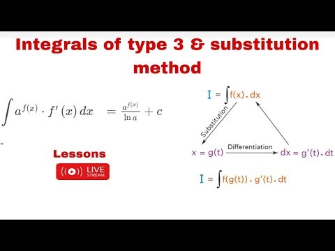 Integration Substitution and type 3 methods (live online lessons N5) | Mathematics