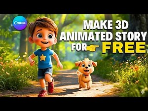 How to Make cartoon & An Animated Video Using Canva , ChatGPT & Ai (Free & Easy) | Rehan Tutorials