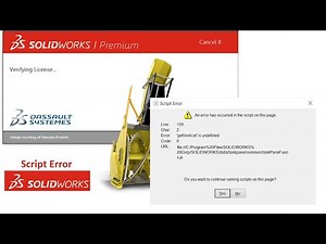Tutorial How to Solve Script Error On Solidworks