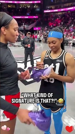 A’ja Wilson Shows Off Her New Shoes 👟🔥 | WNBA Style #shorts