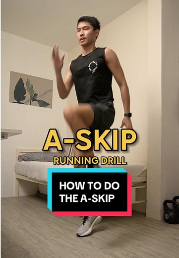 Master the A-SKIP Running Drill for Speed