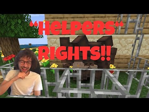 Minecraft Stampy - The "Helpers" Strike!