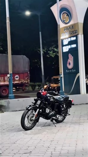 Black Gold" Custom Bobber- Modified Bullet 350#bike #shorts #bulletlover #trending #viral #bikelife