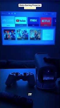 This Retro Gaming Projector is the coolest gaming device I own