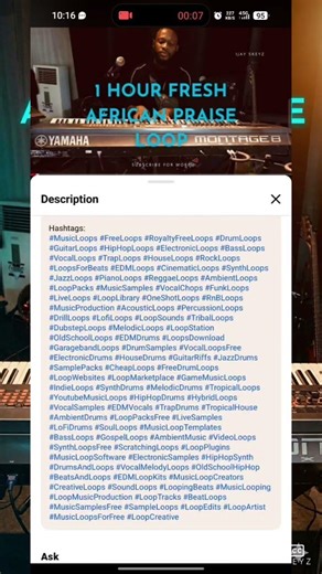 1 Hour Fresh African Praise Loop