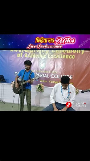 ফিরিয়ে দাও (Firiye Dao) | Lve Performance 🔥 | #shorts #viralvideo #miles