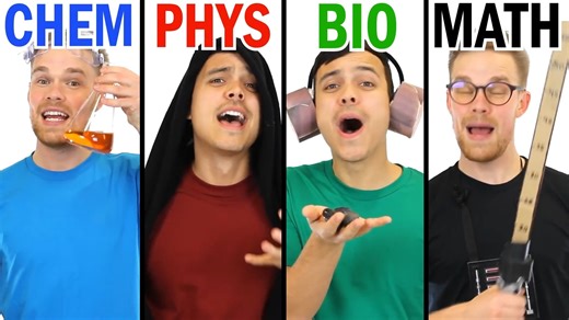 【SCIENCE SONGS】理科之战： SCIENCE WARS (Acapella Parody)