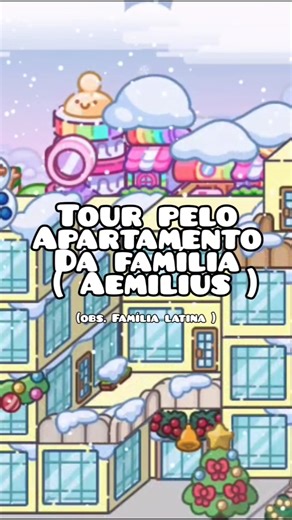 tour pelo apartamento da família Aemilius(obs.essa família latina)#avatarworld#familylatina#shorts