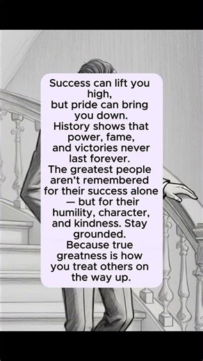 Success Fades — Humility Lasts Forever