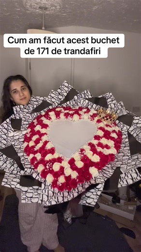 Creating a Beautiful 171-Rose Flower Bouquet