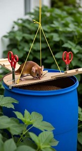 Shocking! Kitchen tools turn trap, mouse caught instantly #pestcontrol #kitchentips #DIY