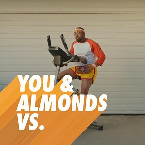 Almonds’ natural energy is like your personal pump-up partner. One that’s conveniently pocket-sized. | California Almonds