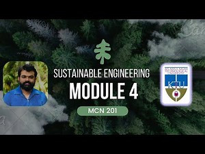 Module 4 | Sustainable Engineering | MCN201 | KTU