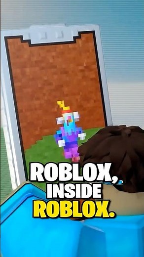 You Can PLAY Roblox, IN Roblox.