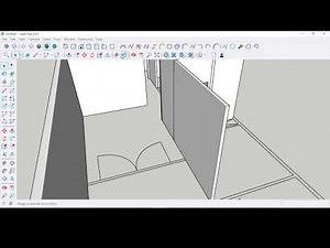 Part 1| Detailed Ground Floor House Plan Design in SketchUp (Full Tutorial)