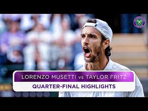 Five set thriller to make history! | Lorenzo Musetti vs Taylor Fritz | Highlights | Wimbledon 2024