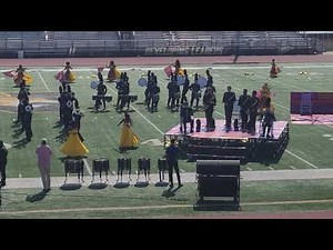 Clinton High School in Mississippi at the MHSAA/ MBA State Marching Band Competition 2021