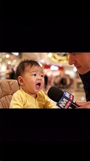 Baby’s First Dream Interview 💭 | “I Want To Build a Big House” 🏠 | Emotional Baby Talk | #shorts