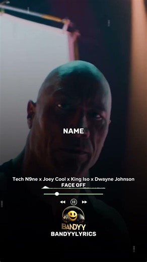 Face Off - Tech N9ne x Joey Cool x The Iso x Dwayne Johnson 🎧🔥🎶 #subscribeformore #bandyylyrics