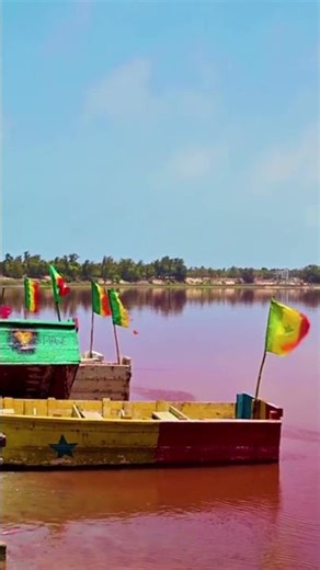 The Pink Lake of Senegal is SO COOL!