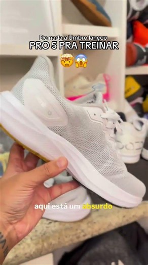 Do nada a Umbro lançou uma PRO 5 pra treinar 🤯