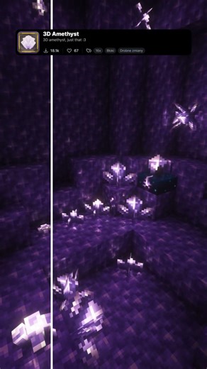 Best minecraft 3D resource packs PT.405 #minecraft #texturepacks #shorts #texturepack #resourcepack