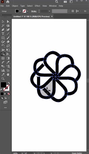 Pattern Design With U Letter Adobe Illustrator #Agdesigner #illustrator #graphicdesign