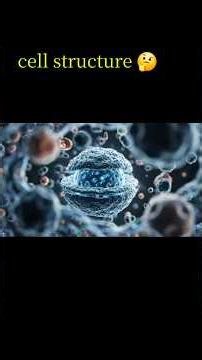 cell structure how 🤔 #animation #facts
