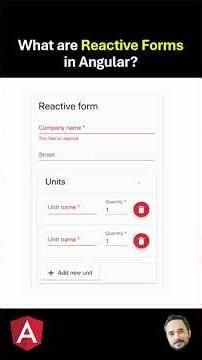What are Reactive Forms in Angular ?