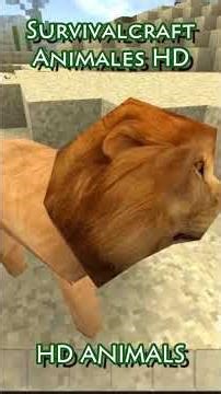 ANIMALES EN HD en Survivalcraft 2 #survivalcraft2 #survivalcraft #survivalcraftmultiplayer