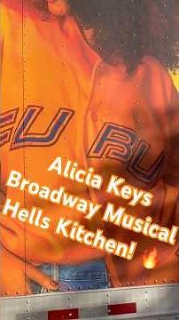 Alicia Keys Broadway musical Hell’s Kitchen #theatricalgarbage #aliciakeys #hellskitchen #broadway