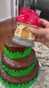 easy fairy garden cake