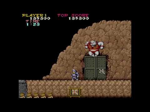 Makaimura / Ghosts 'n Goblins (Arcade) All Bosses (No Death) #capcom #ghostngoblins