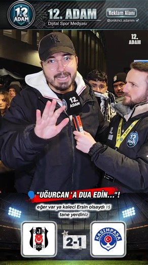 💥"PRAY FOR UĞURCAN..."❗ INTERVIEW FROM THE BEŞİKTAŞ 2-1 KASIMPAŞA MATCH. #beşiktaş #fenerbahçe #i...